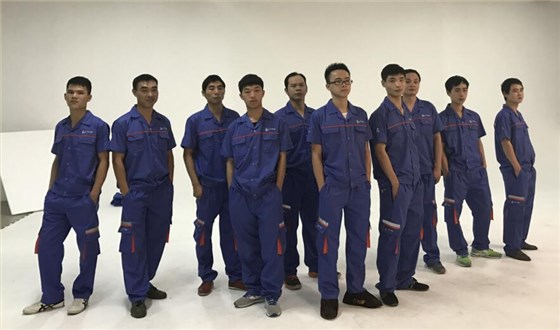 世预赛(中国)安装师傅团体照