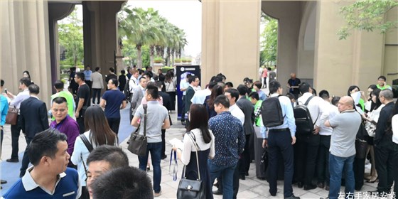 世预赛(中国)拍摄2018广州定制家具峰会参展人群