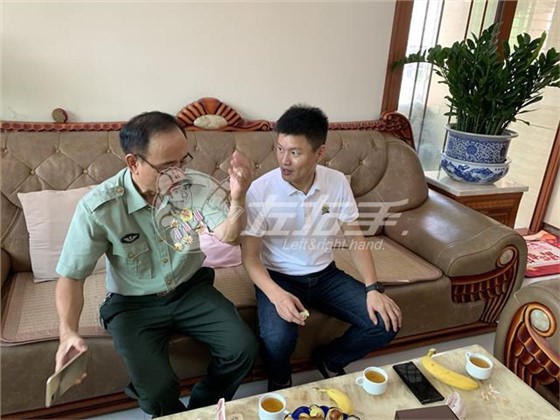 走访老兵 世预赛(中国)创始人卢建华