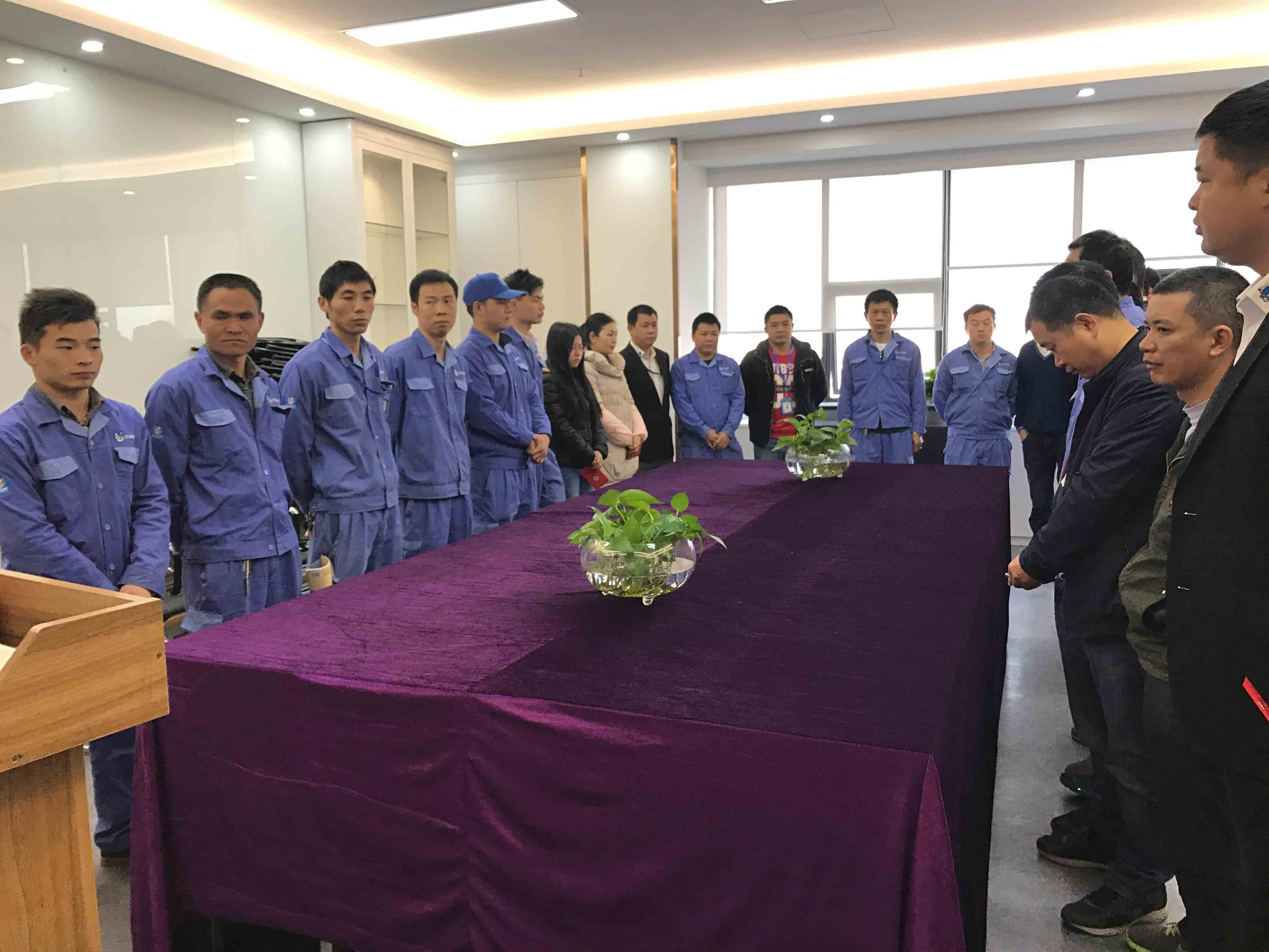 深圳市世预赛(中国)家居安装服务有限公司团拜会