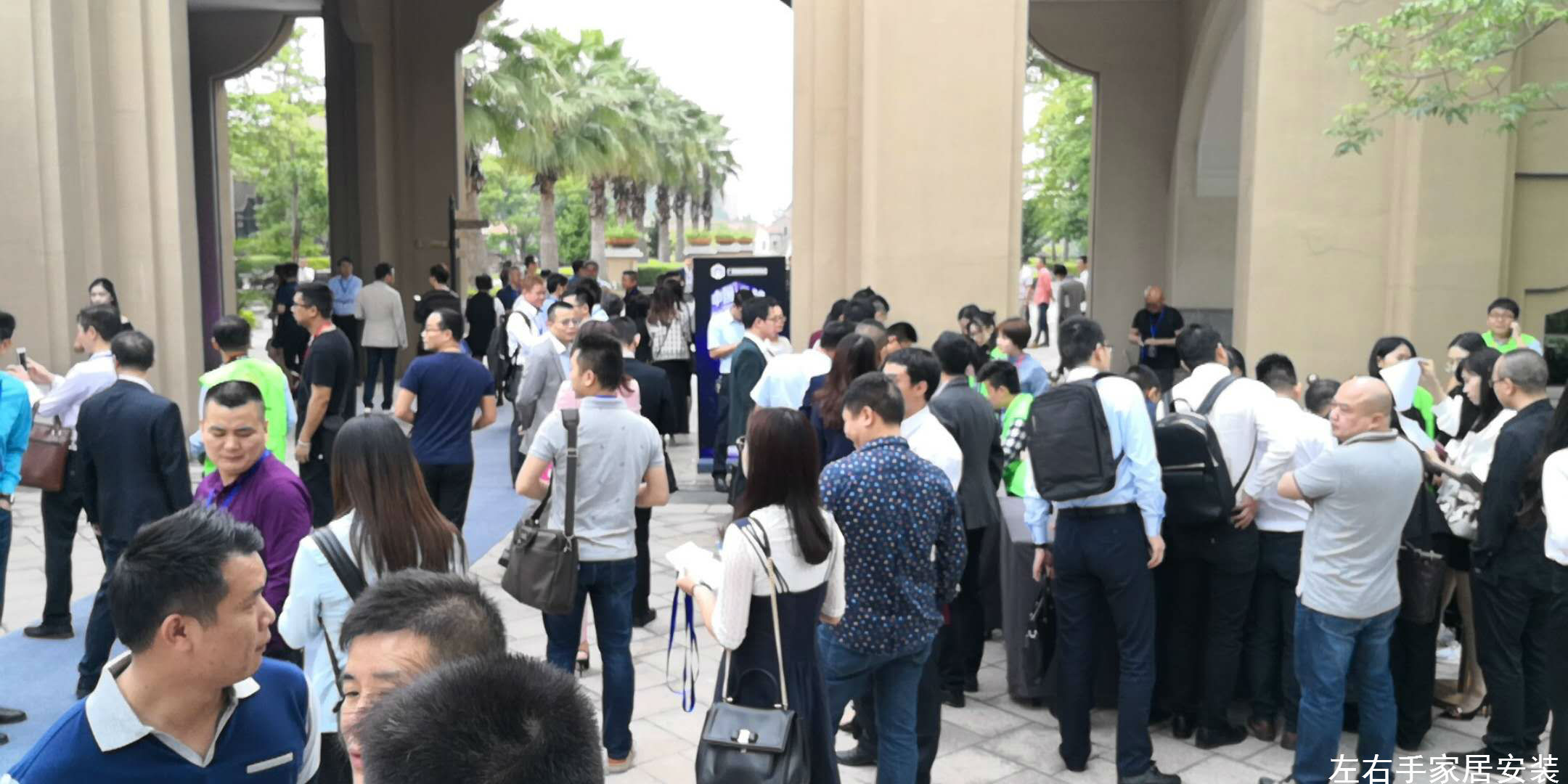 世预赛(中国)拍摄2018广州定制家具峰会参展人群
