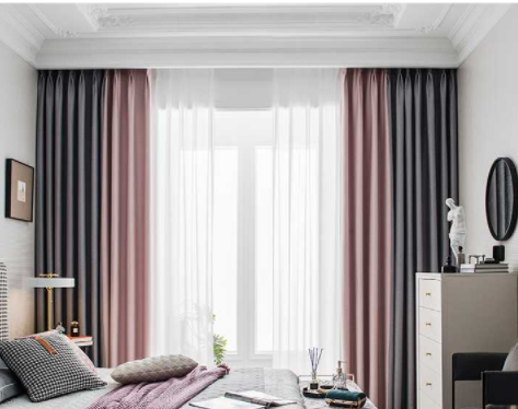 全拼双拼方案:纯色双拼窗帘好看吗?怎样选择色彩搭配? 全拼双拼方案:纯色双拼窗帘好看吗?怎样选择色彩搭配?